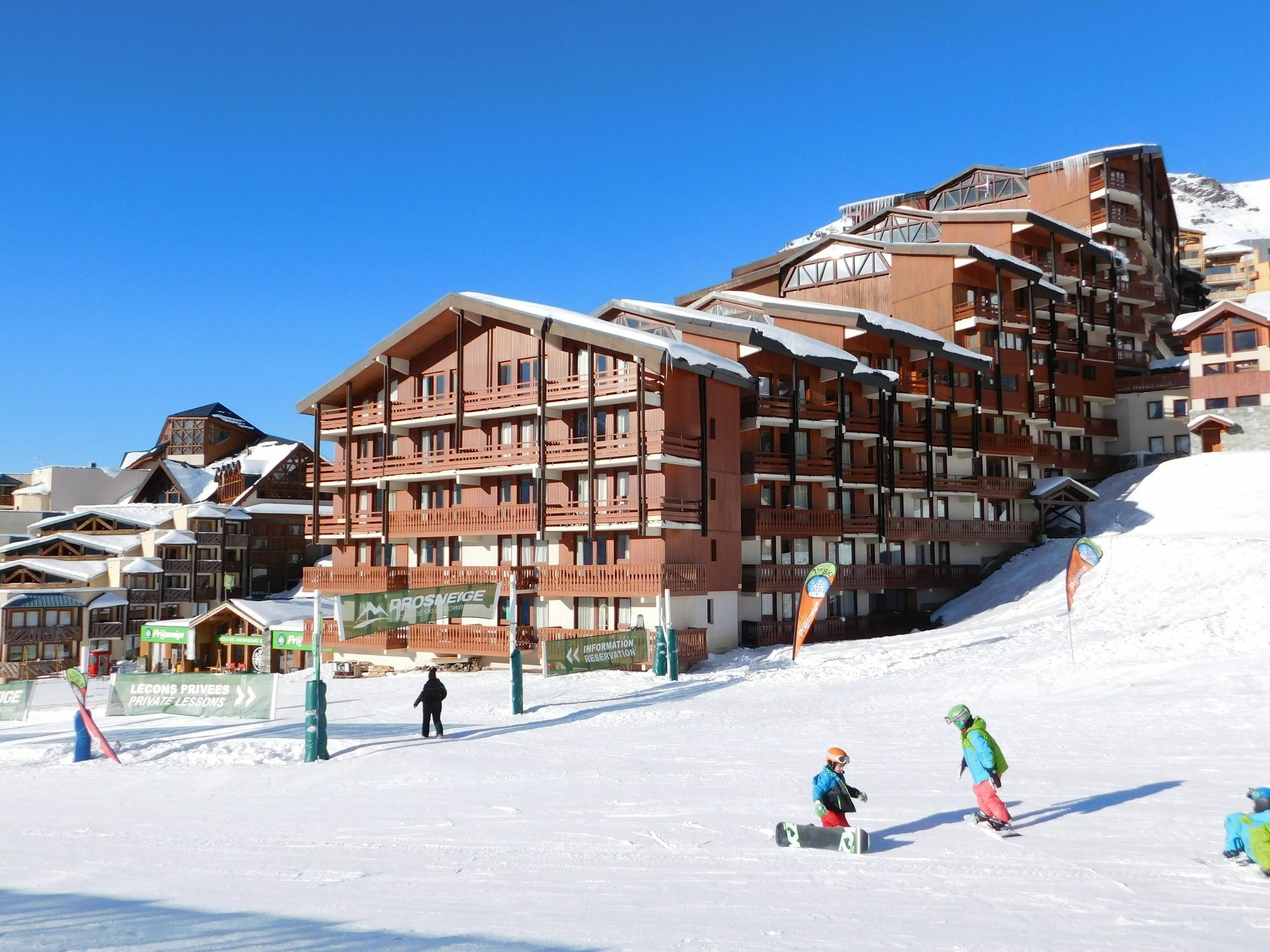 Le Cheval Blanc - Village Montana Val Thorens Exterior foto